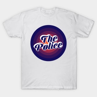 THE POLICE - BLURN CIRCLE T-Shirt